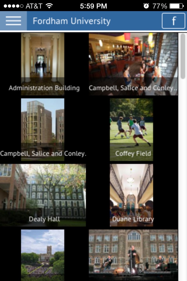 Fordham University screenshot 3