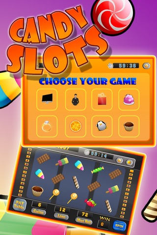 Candy Slots - Sweet Jackpot Rush Slot Machine screenshot 2