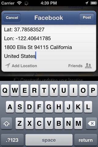 GPS Sharing Lite screenshot 2