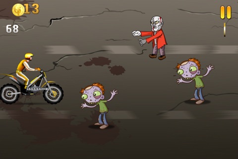 Bikes and Zombies Game FREE - Armor Dirt Bike Fighting Shooting Killing Games screenshot 2