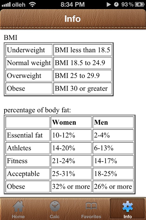 BodyFat Calorie Calculator FREE screenshot-3