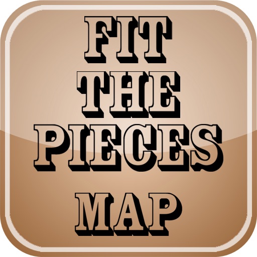 Fit-the-pieces-Map icon