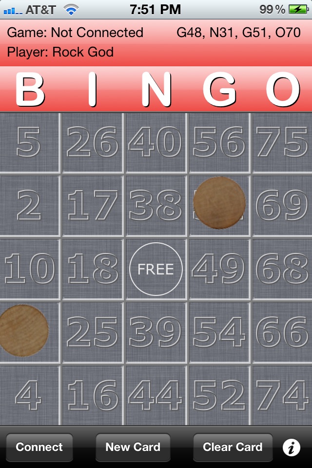 WiFi Bingo Card Free screenshot 4