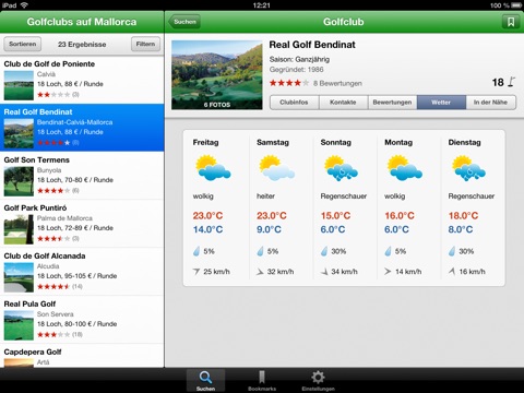 Albrecht Golf Guide for iPad screenshot 4