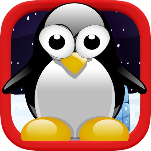 Penguin Fly Northpole Icon
