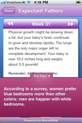 NeevoDHA Pregnancy App screenshot 3
