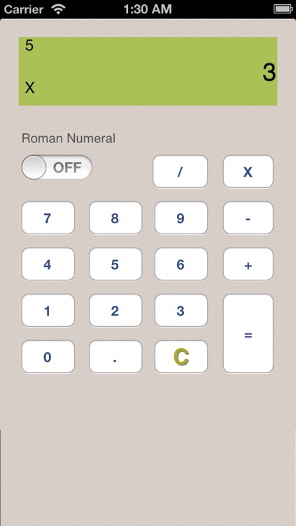 RomanCalc