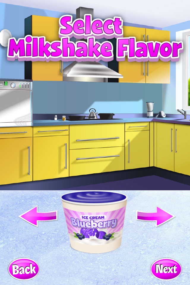 Milkshake Maker - Kids Frozen Cooking Games screenshot 2