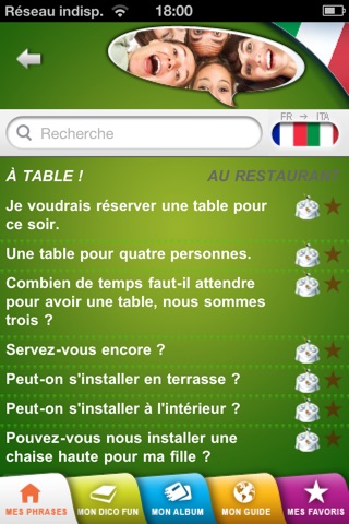 L’italien en voyage – Guide de conversation audio italien-français screenshot 3