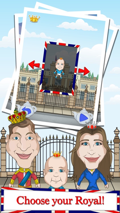 A Royal Baby Jump FREE- Featuring William, Kate and The Queen