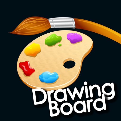 Artist Drawing Brush Board icon