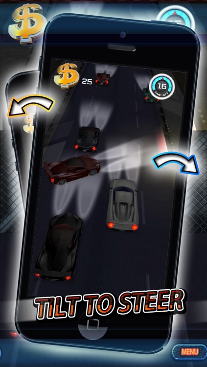 A Midnight Racer Pro - Top High Speed Car Racing Game