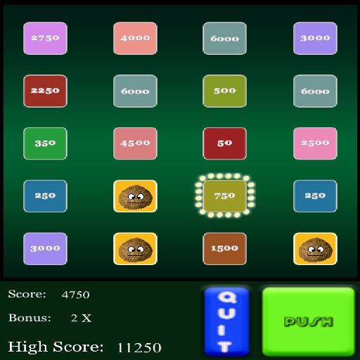 Push Your Luck HD iOS App