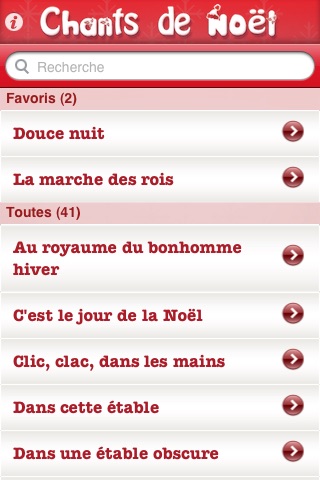 Chants de Noel screenshot 2