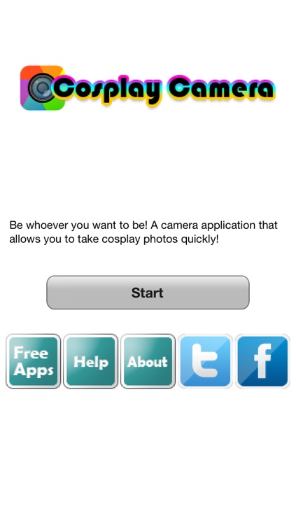 Cosplay Camera -Collage pics- You can create a fun cosplay image with a simple collage images and photos taken with the camera. Costumes such as heroine and hero of the manga and anime also included.