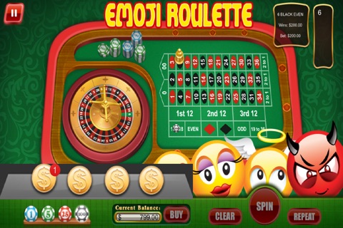 Addictive Emoji Kingdom Roulette HD - Casino Jackpot Games Free screenshot 2