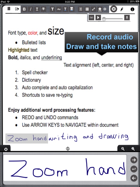 Office Note - Word processor with handwriting & Editor for Google Docs lite
