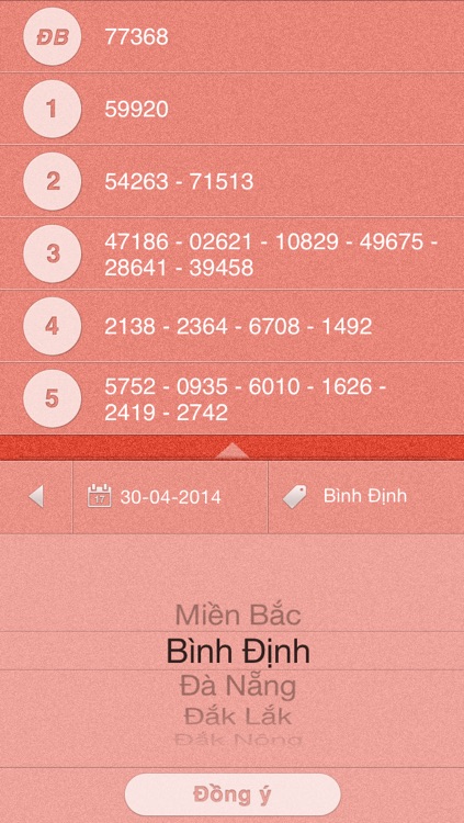 Xổ Số 2014 screenshot-4