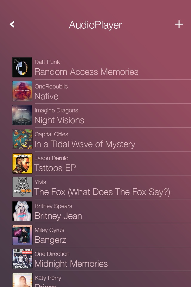 Audio Player + : Best app 4 Music Ever screenshot 2