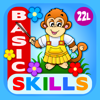 Abby Monkey® Basic Skills: Preschool and Kindergarten Kids Educational Early Learning Adventure Games.▫ TeachMe Counting, Colors, Alphabet, Math, Numbers, Shapes Sorting, Patterns, Puzzles, Learn to Read Letters for Toddler Children