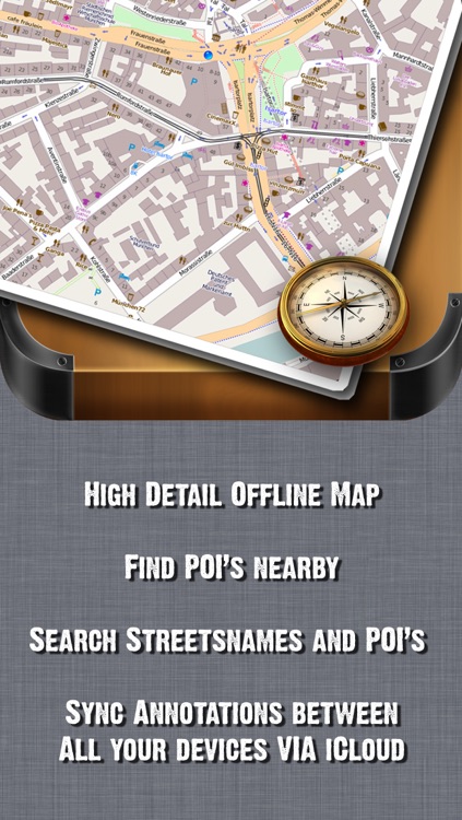 Paris + Disneyland Paris Offline Map