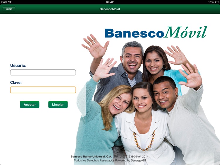 Banesco Móvil for iPad