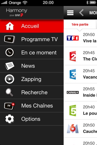 Harmony pour Télé 7 screenshot 3