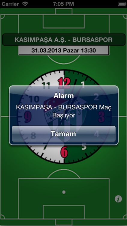 Bursaspor Saat