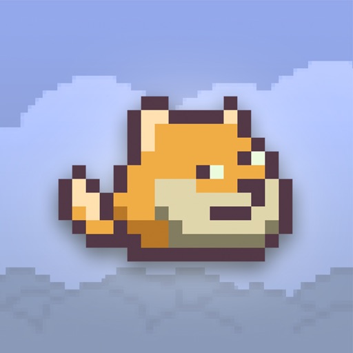 Dumpy Doge - The Adventure of 1Touch Flying Dog PRO iOS App