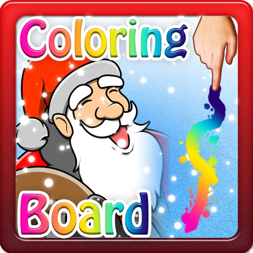 Coloring Board - Drawing for kids - XMas Edition iOS App