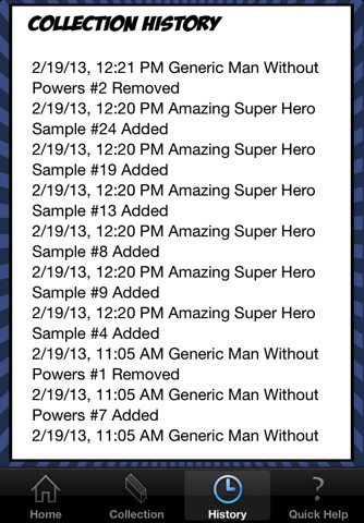 Comic List Man screenshot 4