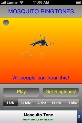 Mosquito Ringtones screenshot 3