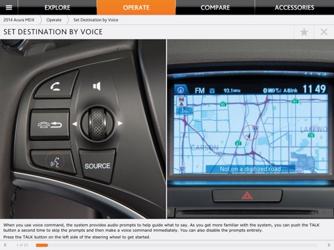 2014 Acura MDX Virtual Tour screenshot 2