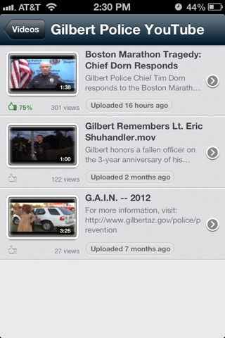 Gilbert Police screenshot 4