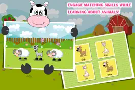 Game screenshot Farm Animals Toddler Preschool FREE - All in 1 Educational Puzzle Games for Kids hack