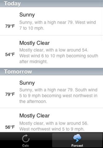 Heat Index & Relative Humidity screenshot 2