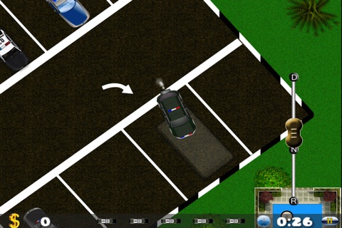 A Police Car Parking Simulator - Realistic Driving Simulation Test screenshot 3