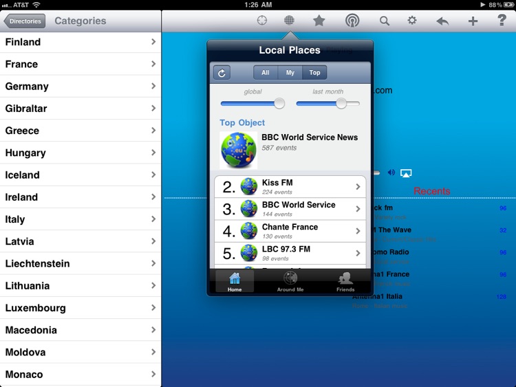 Euro Radio - iPad Edition