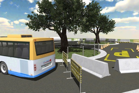Airport Bus Parking - Realistic Driving Simulator HD Full Version screenshot 3