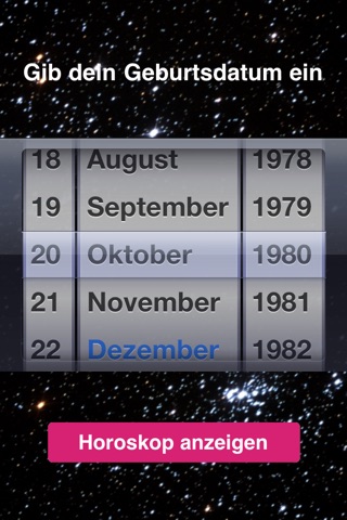Dein Horoskop - der tägliche Blick in die Zukunft über Liebe, Geld, Beruf und Gesundheit screenshot 2