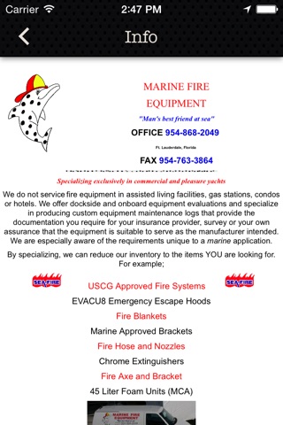 Marine Fire Equipment screenshot 4