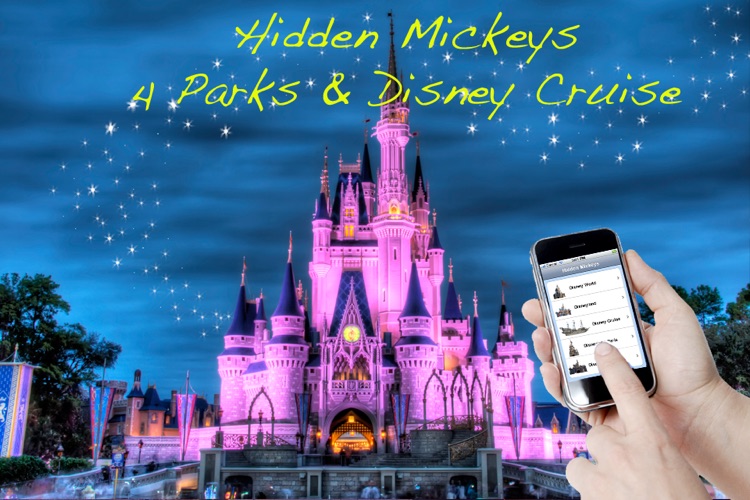 Disney HIdden Mickeys - 4 Parks and Cruise