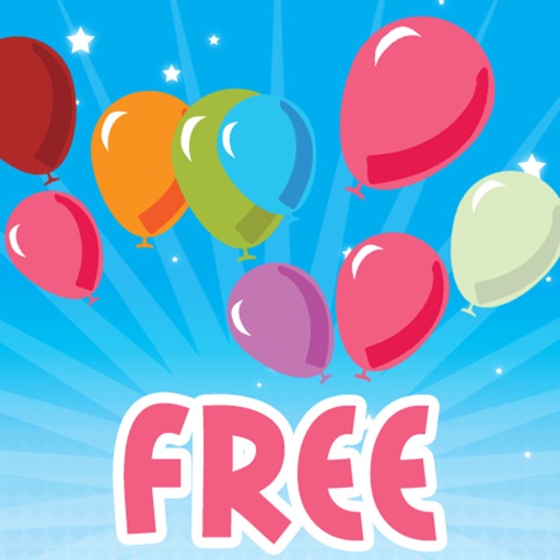 Pop Balloons For Kids Free Icon