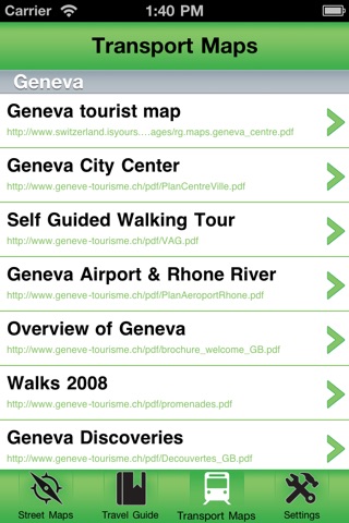 Geneva Offline Street Map screenshot 3