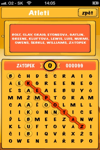 Osmisměrky screenshot 3