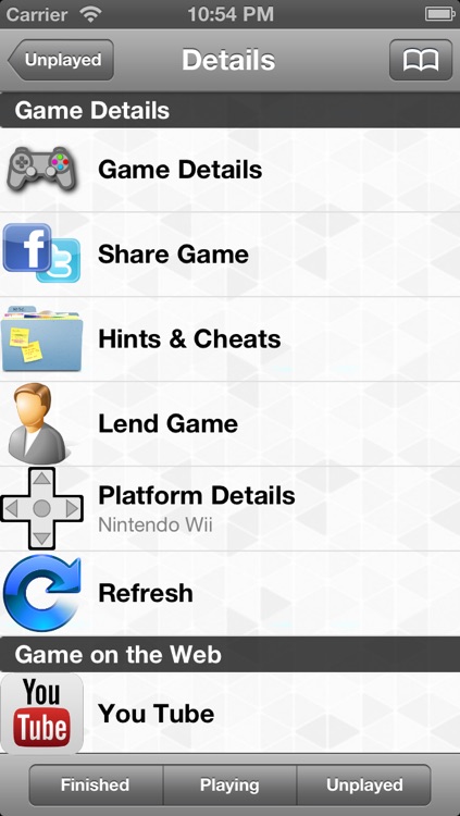 Video Game Tracker Lite