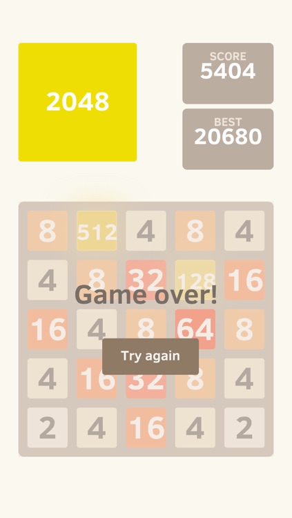 2048 5x5 Classic Edition screenshot-4