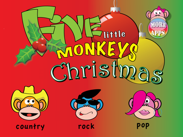 Five Little Monkeys Christmas HD(圖1)-速報App