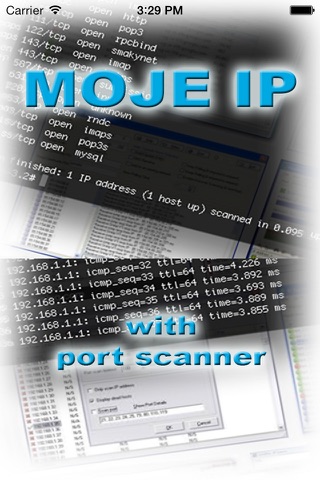 Moje IP with port scanner screenshot 3