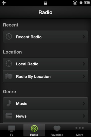 OStream - Watching live TV and listen to live radio around the world screenshot 2